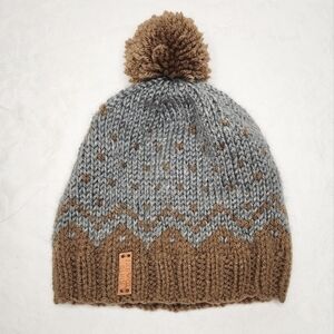 Handmade Wool Knit Toque Beanie